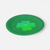 Shamrock Green St. Patricks Day 4Erin Papieren Bordje (Gekanteld)
