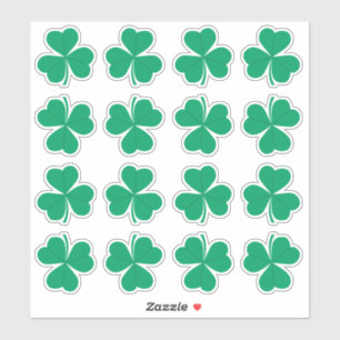 Shamrock Green St. Patrick's Day Irish Sticker