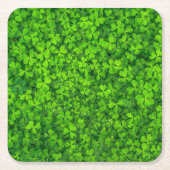 Shamrock green, St. Patrick's Day, Kartonnen Onderzetters (Voorkant)