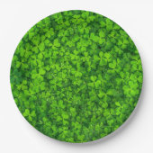 Shamrock green, St. Patrick's Day, Papieren Bordje (Voorkant)