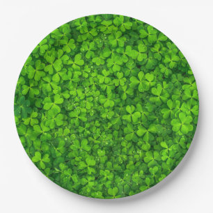 Shamrock green, St. Patrick's Day, Papieren Bordje