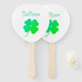 Shamrock Green St. Patricks Day Parade 4Erin Handwaaier (Voorkant en achterkant)