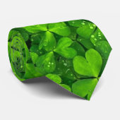 Shamrock green, St. Patrick's Day, Stropdas (Opgerold)