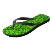 Shamrock green, St. Patrick's Day, Teenslippers (Schuin)