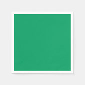 Shamrock Green Standard Cocktail Paper Napkin Servet (Voorkant)
