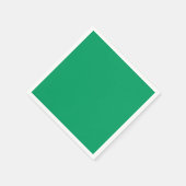 Shamrock Green Standard Cocktail Paper Napkin Servet (Hoek)