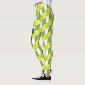 Shamrock & Green Stripes - Wees Iers voor een dag Leggings (Links)
