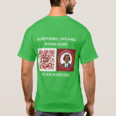 Shamrock Green T-shirt (Achterkant)