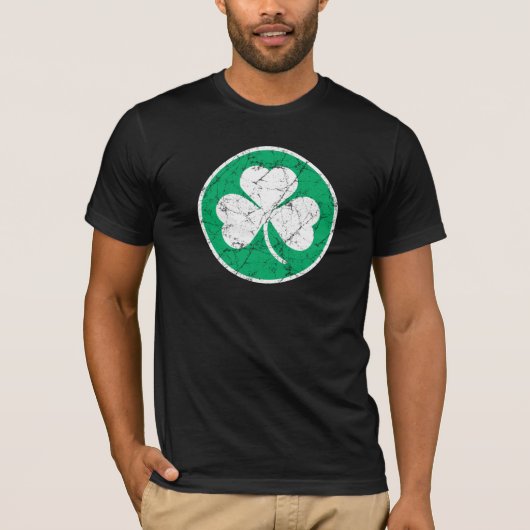 Shamrock Grunge T-shirt (Voorkant)