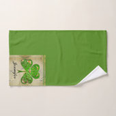 Shamrock "Happy St. Patrick's Bad Handdoek (Handdoek)