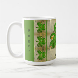 Shamrock "Happy St. Patrick's" Koffiemok