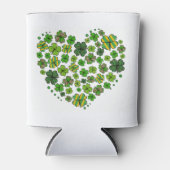 Shamrock Heart Blikjeskoeler (Voorkant)