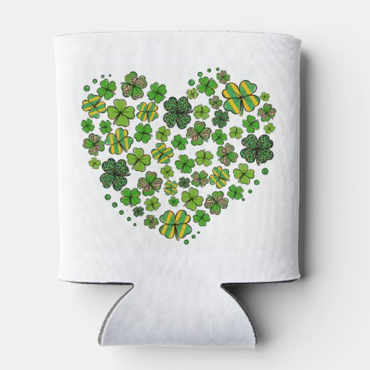 Shamrock Heart Blikjeskoeler (Achterkant)