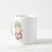  Shamrock Heart en Key St Patrick's Day Koffiemok (Voorkant links)