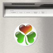 Shamrock Heart Magneet (Insitu (Vaatwasser))