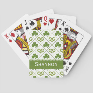 Shamrock Heart Pokerkaarten