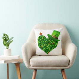 Shamrock Heart-Sierkussen Kussen