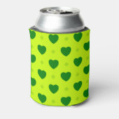 Shamrock Hearts Drankkoeler Blikjeskoeler (Blikje Achterkant)