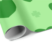 Shamrock Hearts-inpakpapier Cadeaupapier (Rol Hoek)