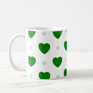 Shamrock & Hearts Klassieke Mok