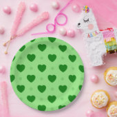 Shamrock Hearts Paper Bord (Feest)