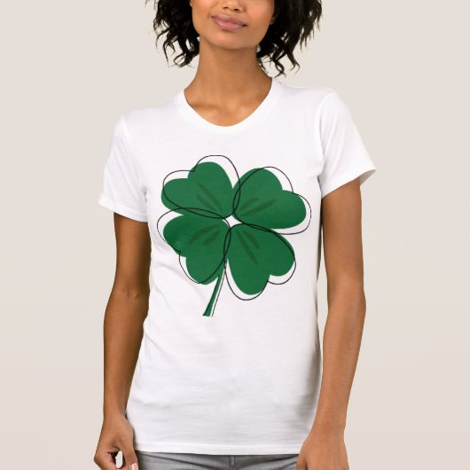 Shamrock Hearts T-shirt (Voorkant)