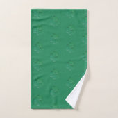 Shamrock Herhalingshanddoek Bad Handdoek (Handdoek)