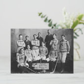 Shamrock Hockey Team, Montreal, QC 1899, Kaart (Staand voorkant)