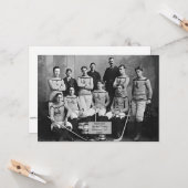 Shamrock Hockey Team, Montreal, QC 1899, Kaart (Voorkant / Achterkant in situ)