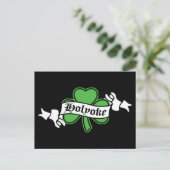 shamrock-holyoke briefkaart (Staand voorkant)