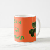 shamrock, homehat, Erin Go Bragh Koffiemok (Voorkant rechts)