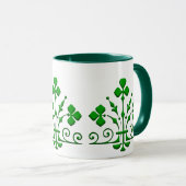 Shamrock  Icon Art Mok (Voorkant rechts)