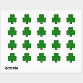Shamrock Ierland Ronde Sticker (Vel)