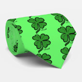 Shamrock/ Iers Stropdas (Opgerold)