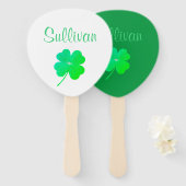 Shamrock Ierse St. Patrick's Day Parade 4Sean Handwaaier (Voorkant en achterkant)