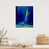 Shamrock III 1903 Poster (Keuken)