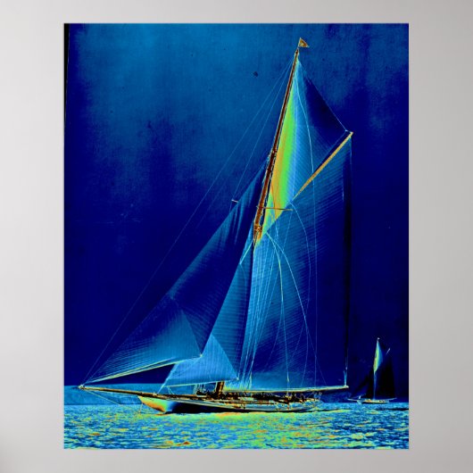 Shamrock III 1903 Poster (Voorkant)