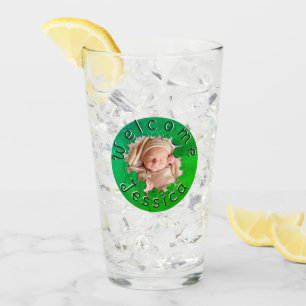 Shamrock ingelijst Photo Glass Cup Glas