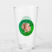 Shamrock ingelijst Photo Glass Cup Glas (Voorkant)
