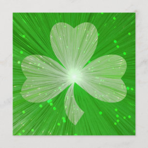 Shamrock Invitation Kaart