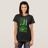 Shamrock Irish Flag Gamer Videogame Controller St T-shirt (Voorkant volledig)