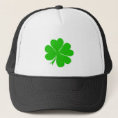 Shamrock & Irish geluksklaver leaf mode Trucker Pet (Voorkant)