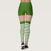 Shamrock Irish Green St Patricks Day Novelty Fun Leggings (Achterkant)