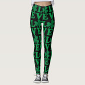Shamrock Irish Love Leggings (Voorkant)