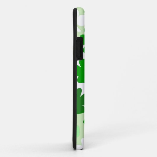 Shamrock Irish Monogram Initiaal St. Patrick's Day Case-Mate iPhone Case (Achterkant/rechts)
