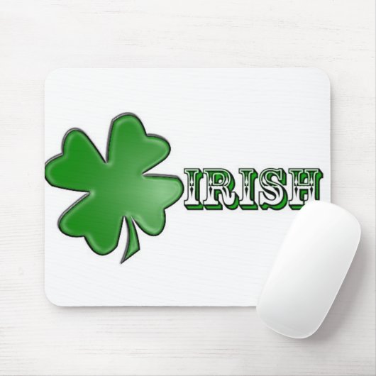 Shamrock Irish Mousepad! Muismat (Met muis)