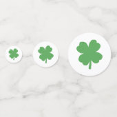Shamrock Irish Painting Party Confetti (Achterkanten)
