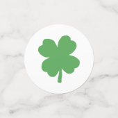 Shamrock Irish Painting Party Confetti (Kleine voorkant)