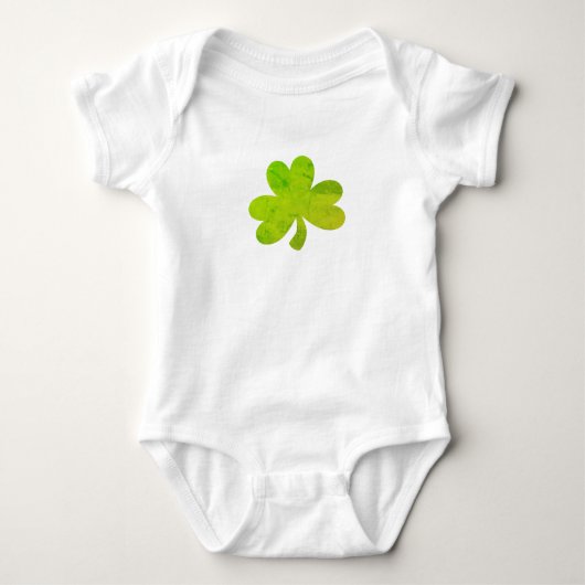 Shamrock Irish Painting Silhouette Kinder T-Shirt (Voorkant)