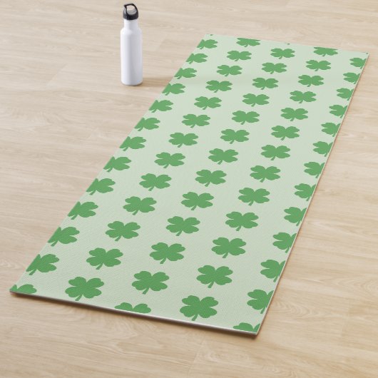Shamrock Irish Pattern Bath Towel Set Yogamat (In situ)